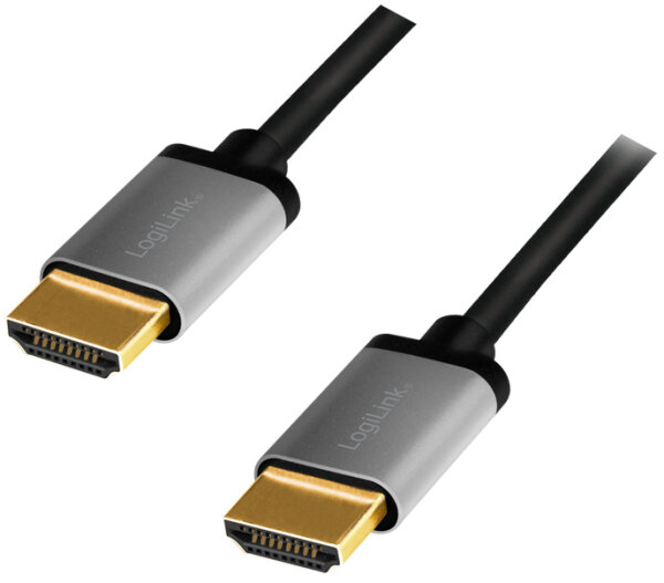 LogiLink Câble HDMI 2.0, fiche mâle A - mâle A, 1,0 m