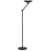 UNiLUX Lampadaire à LED DELY 2.0 ARTICULATED, noir