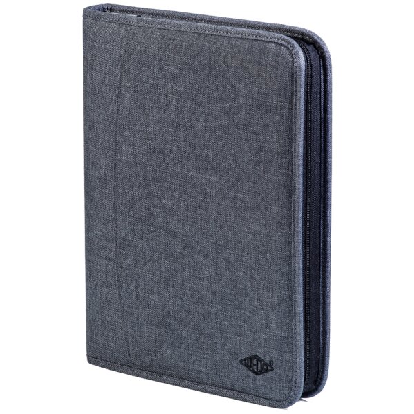 WEDO Serviette-classeur COLLEGE, A4, polyester, gris chiné