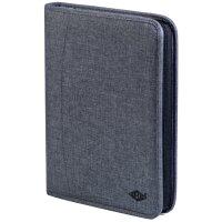 WEDO Serviette-classeur COLLEGE, A4, polyester, gris chiné