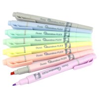 Pentel Textmarker Illumina Flex Pastel, 48er Display