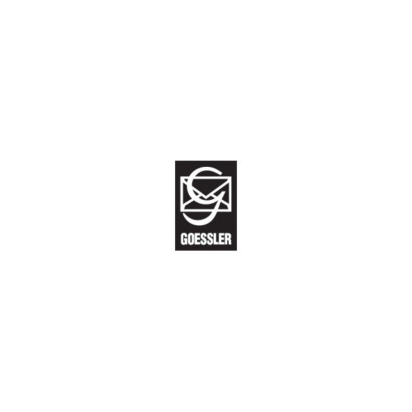 GOESSLER Enveloppe G-Line a/fen&ecirc;t. C5/6 2031 100g, blanc 500 pcs.