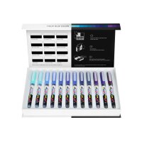 KARIN Pigment Deco Brush 29C5 Violet-Blue Set 12 couleurs