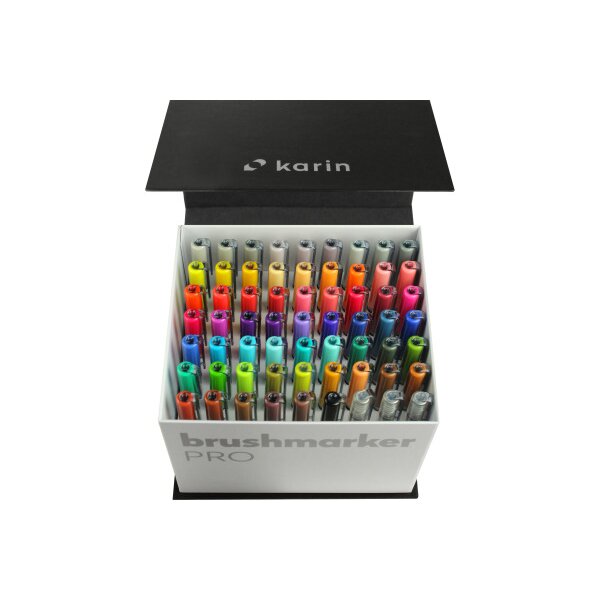 KARIN Brush Marker PRO 27C7 Mega Box 60 Farben