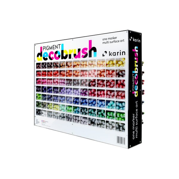 KARIN Pigment Deco Brush 29C11 Display 504 pcs.