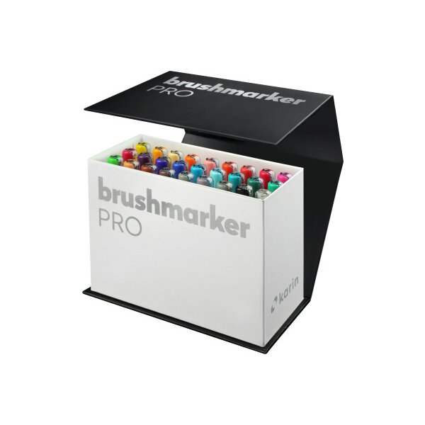 KARIN Brush Marker PRO 27C9 Mini Box 26 couleurs