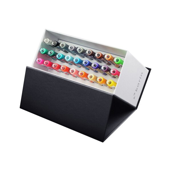 KARIN Brush Marker PRO 27C9 Mini Box 26 couleurs