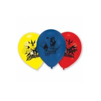NEUTRAL Latex Balloons Avengers 6 pcs. 999234 jaune,...