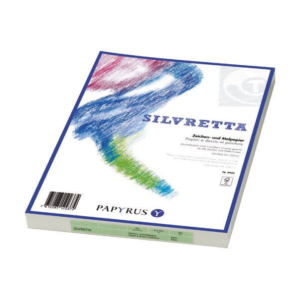 PAPYRUS Zeichenpapier A4 88248946 160g, weiss 100 Blatt