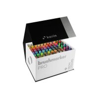 KARIN Brush Marker PRO 27C13 Mega Box 72 couleurs
