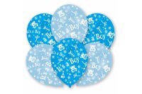 NEUTRAL Balloons Its a boy 6 pcs. INT995697 bleu 27.5cm