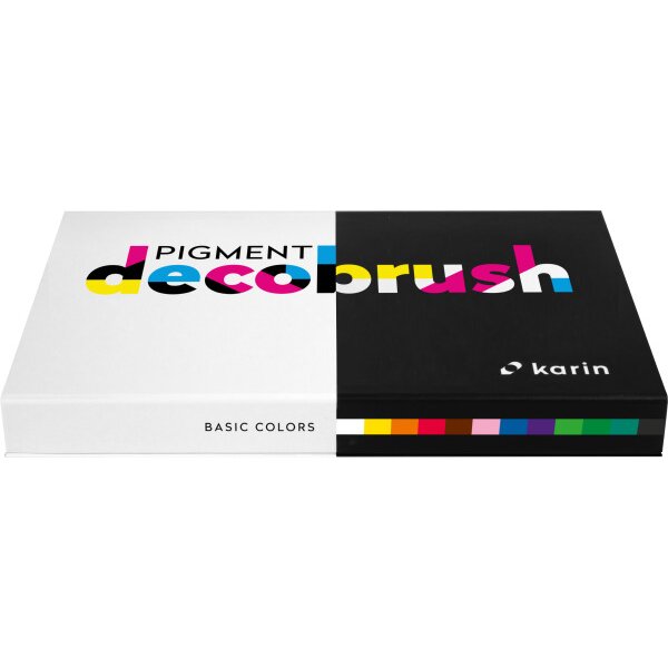 KARIN Pigment Deco Brush 29C1 Basic Colors Set 12 couleurs