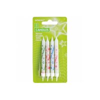 NEUTRAL Bougies spiral 8 pcs. INT170689 Happy Birthday 8.3cm