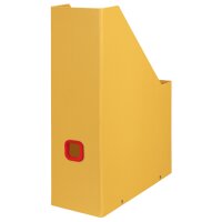 LEITZ Porte-revues Click & Store Cosy, A4, carton, jaune