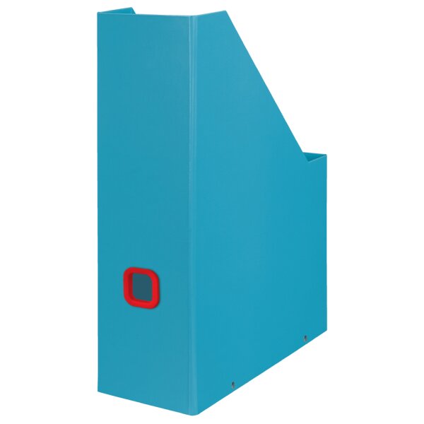 LEITZ Porte-revues Click & Store Cosy, A4, carton, bleu