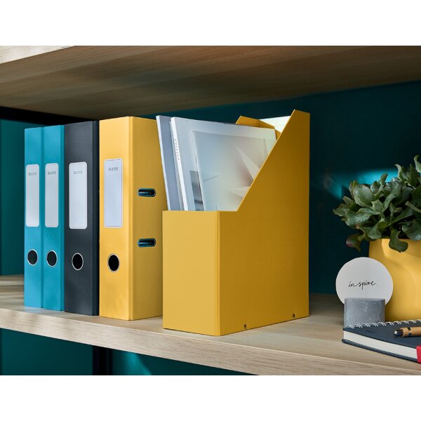 LEITZ Porte-revues Click & Store Cosy, A4, carton, bleu