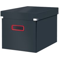 LEITZ Ablagebox Click & Store Cosy Cube, grau