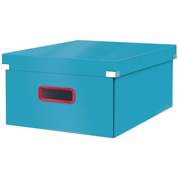 LEITZ Boîte de rangement Click & Store Cosy M, gris