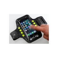 WHEEL BEE Brassard de running Night Hawk, noir