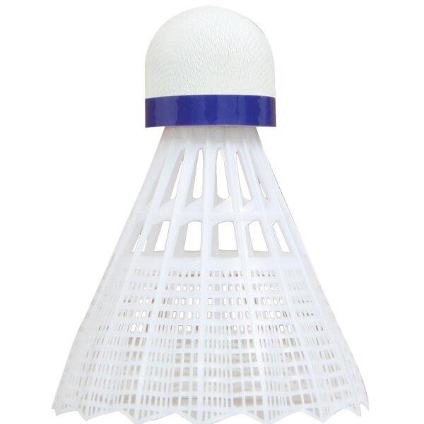 TALBOT torro Badmintonball Tech 350, medium, weiss blau
