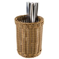 APS Besteckkorb ECONOMIC, Durchmesser: 120 mm, braun