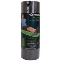 SCHILDKRÖT Rouleau de massage et de fascia 3 en 1, noir/vert