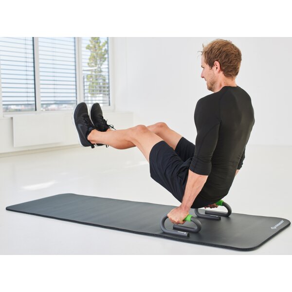 SCHILDKRÖT Liegestützengriffe Push Up Bars, schwarz grün