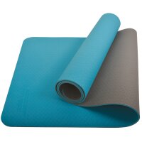 SCHILDKRÖT Yogamatte BICOLOR, 4 mm, petrol anthrazit