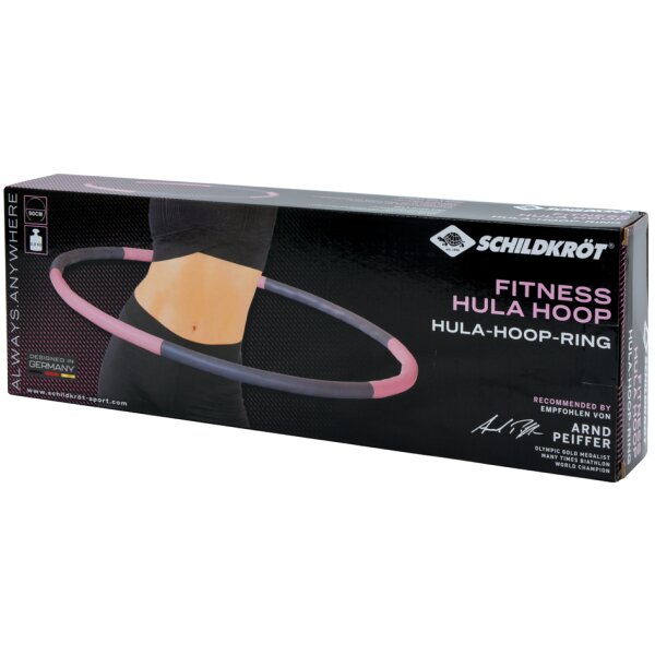 SCHILDKR&Ouml;T Fitness-Hoop, 900 mm, grau rosa