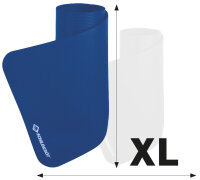 SCHILDKRÖT Tapis de sol de fitness, XL, 15 mm, bleu