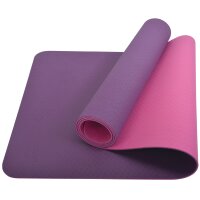 SCHILDKRÖT Tapis de yoga BICOLOR, 4 mm, violet / rose