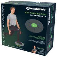 SCHILDKRÖT Balance-Board Fitnesskreisel, grün...
