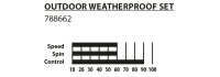 DONIC SCHILDKRÖT Tischtennis-Set "Outdoor Weatherproof"