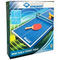 DONIC SCHILDKRÖT Mini-Tischtennis Tisch-Set, blau