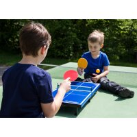 DONIC SCHILDKRÖT Mini-table de tennis de table, kit, bleu