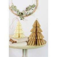 folia Wabendekor HYGGE XMAS TREES, 2er Set, Grösse: S M
