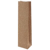 SUSY CARD Flaschenbeutel, aus Papier, bordeaux