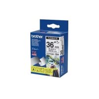 PTOUCH Flexitape laminé noir/blanc TZe-FX261 pour...