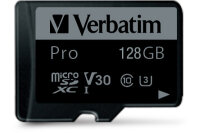 VERBATIM Micro SDXC Pro U3 128GB 47044 Read 90MB/sec....