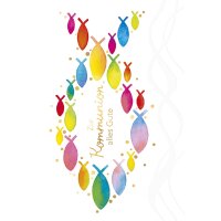 SUSY CARD Kommunionskarte Fisch aus Fische