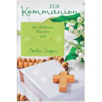 SUSY CARD Geldschein-Kommunionskarte "Kreuzkette"