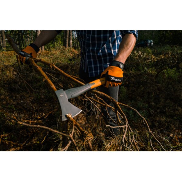 Bradas Universalaxt, Fiberglasstiel, L&auml;nge: 380 mm, 1 kg