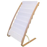 ALBA Prospekt-Bodenständer, 8 Fächer, Breite:...