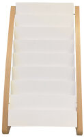 ALBA Porte-brochures, 8 compartiments, largeur: 580 mm,blanc