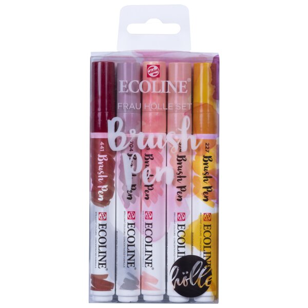 ROYAL TALENS Set de feutres pinceaux Ecoline Frau Hölle