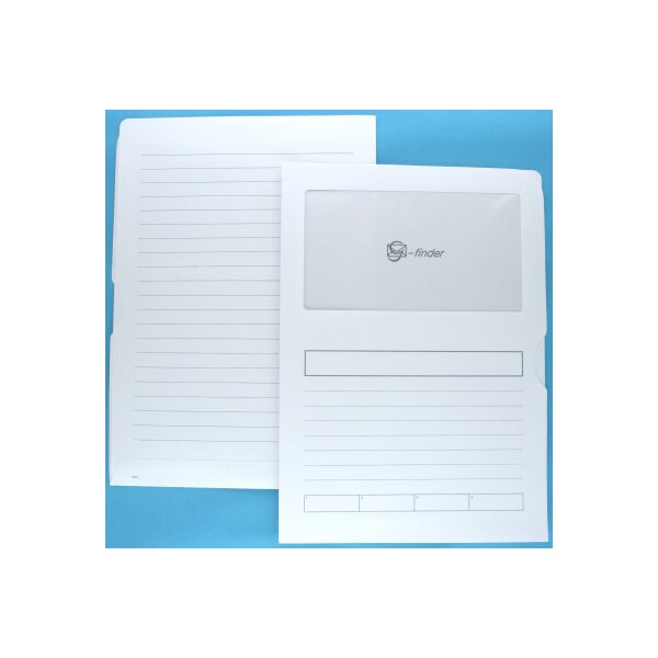 GOESSLER Organisationsmappen 220x310mm 2800 weiss 100 Stück