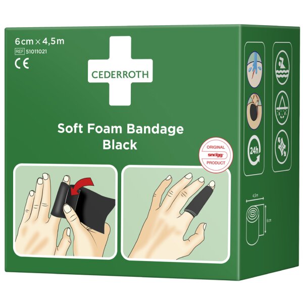 CEDERROTH Pansement Soft Foam Bandage, beige