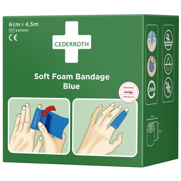 CEDERROTH Pansement Soft Foam Bandage, beige