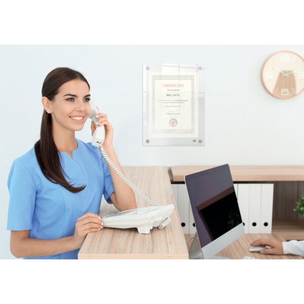 nobo Porte-affiche acrylique Premium Plus, A3, transparent