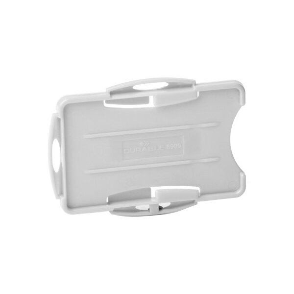 DURABLE Porte-badge ECO, pour 2 badges, gris